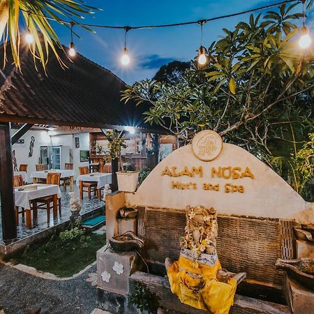 Alam Nusa Bungalow Huts & Spa 누사 렘봉안 외부 사진
