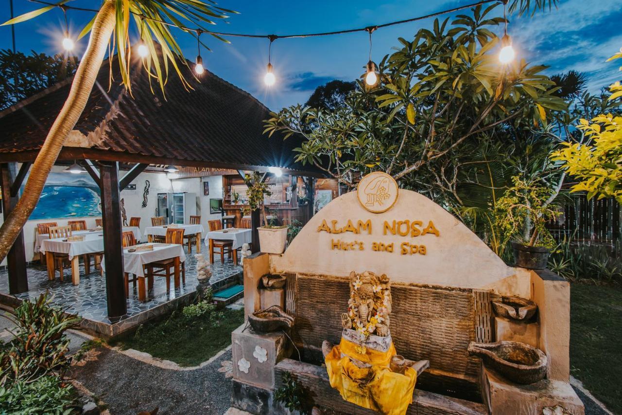 Alam Nusa Bungalow Huts & Spa 누사 렘봉안 외부 사진