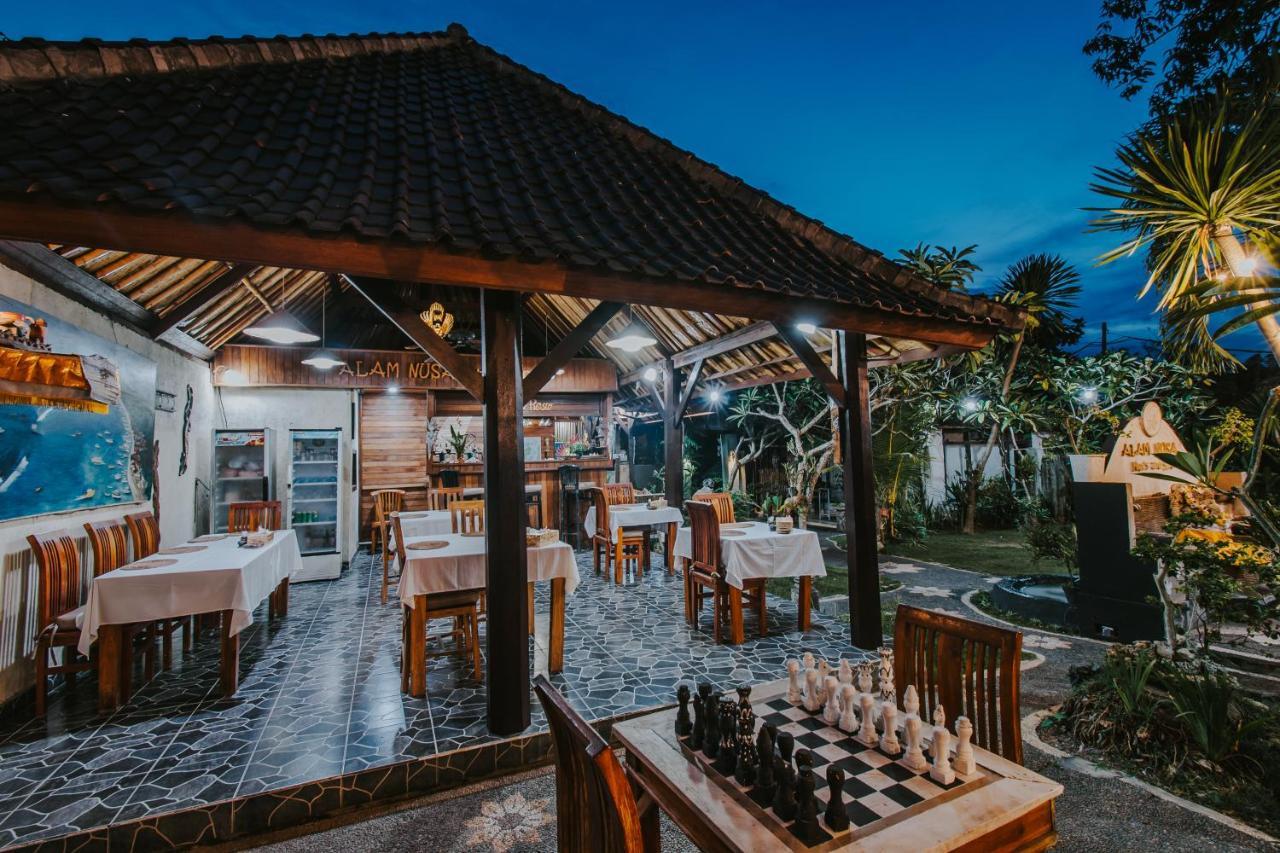 Alam Nusa Bungalow Huts & Spa 누사 렘봉안 외부 사진